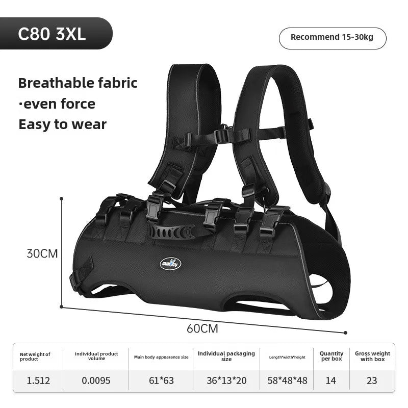 Dog Harness Large Portable Breathable
