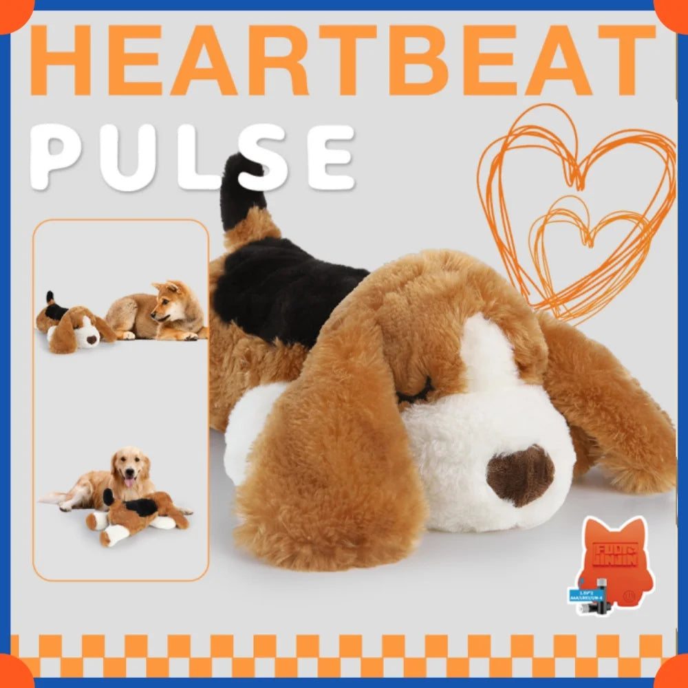Heartbeat Plush Puppy Toy