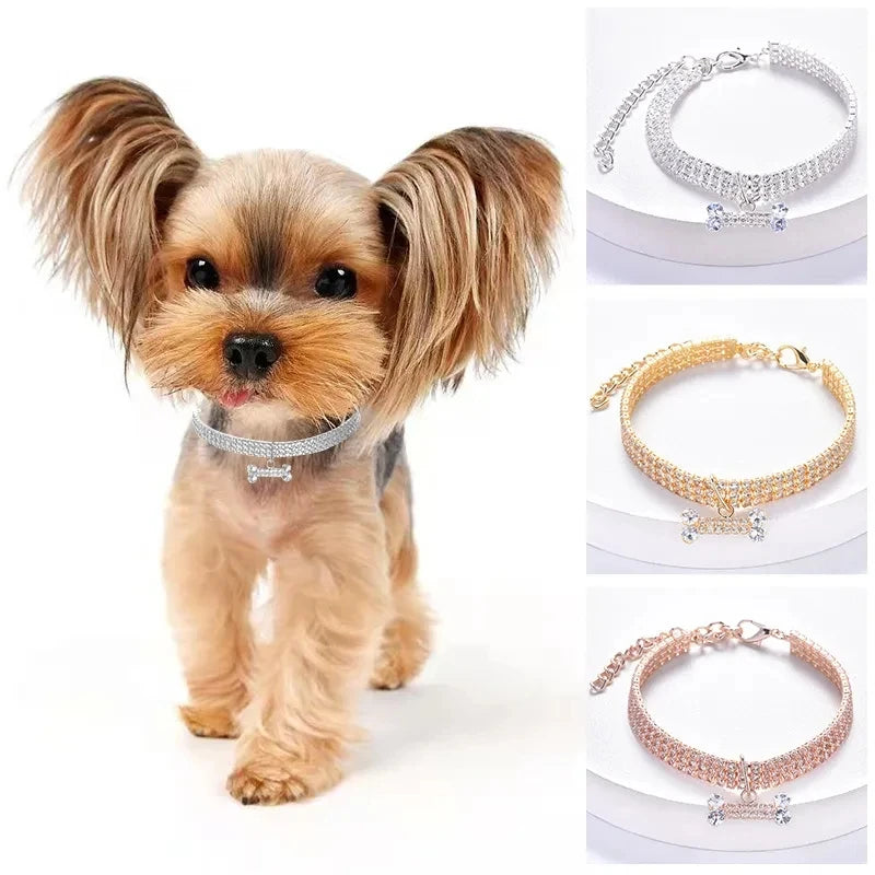 Sparkle Pet Crystal Collar Charm