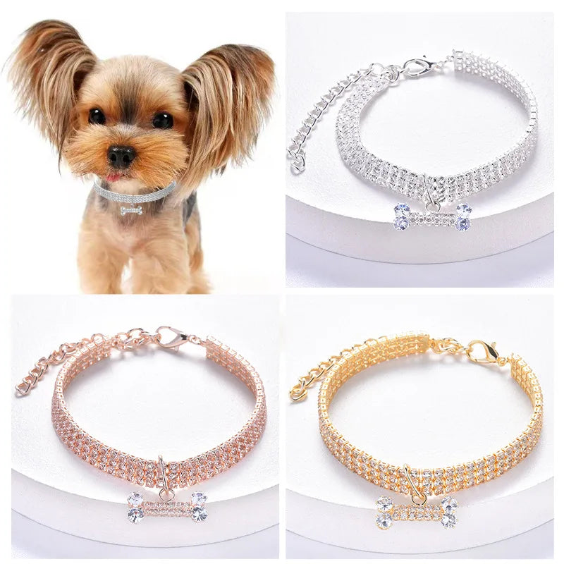 Sparkle Pet Crystal Collar Charm