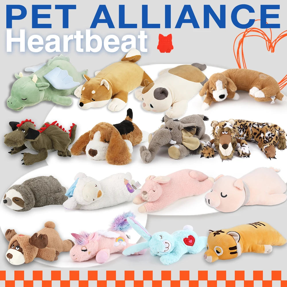 Heartbeat Plush Puppy Toy