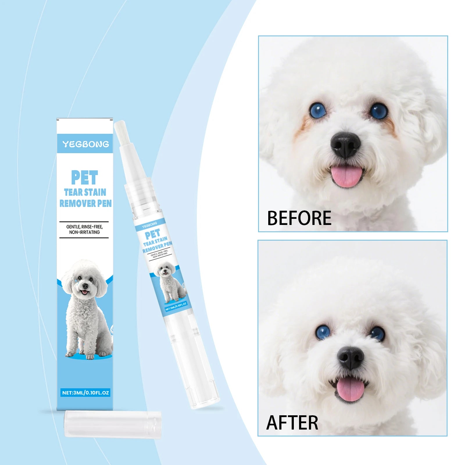 Gentle Pet Tear Stain Removal Pen