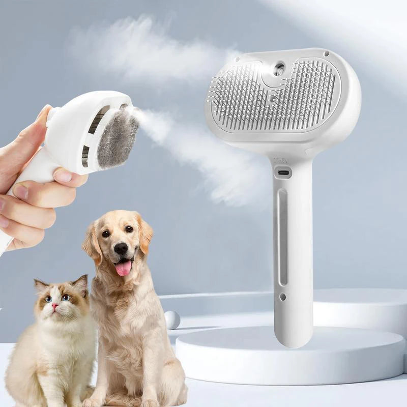Steam Pet Grooming Comb