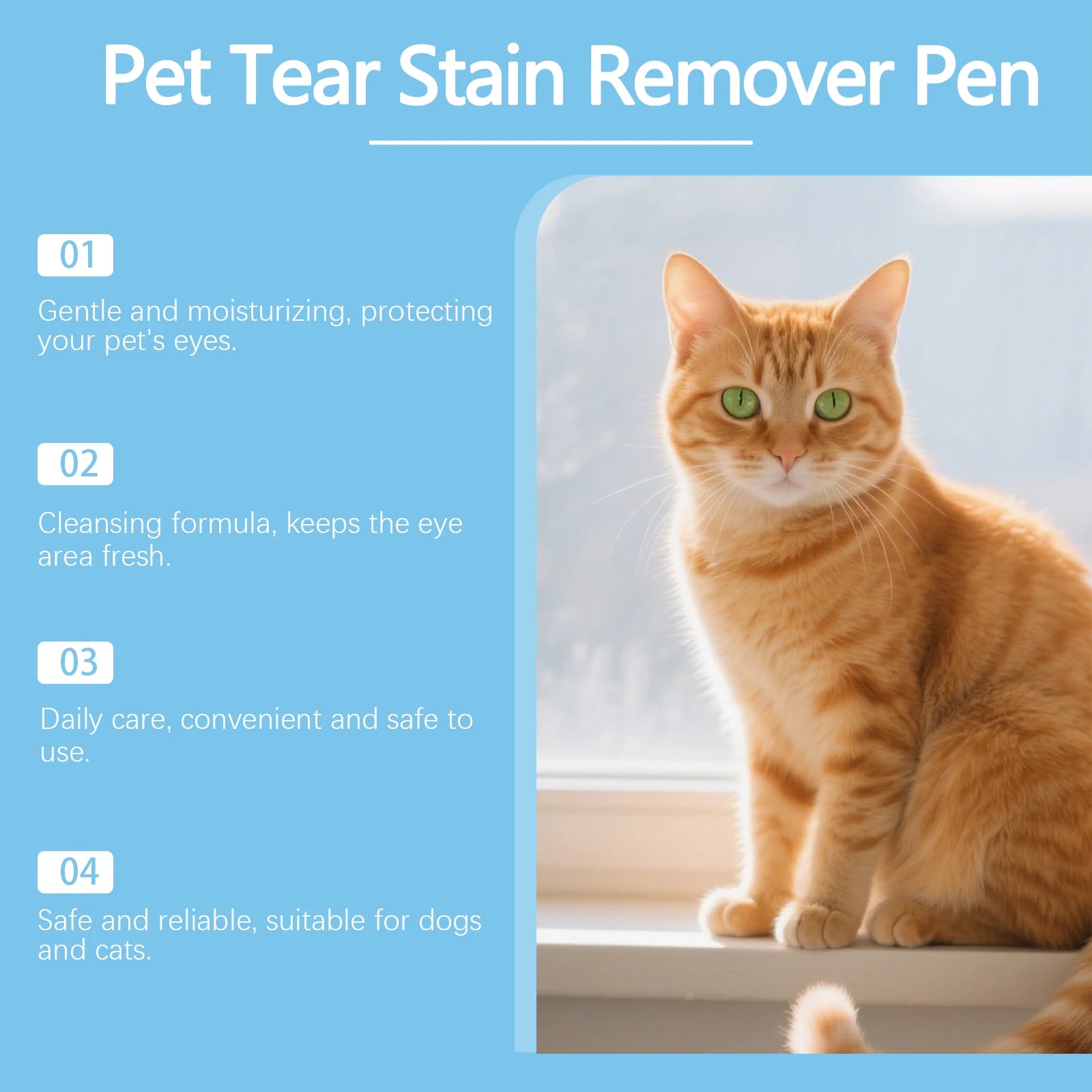 Gentle Pet Tear Stain Removal Pen