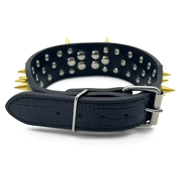 Rugged Spike Collar Set