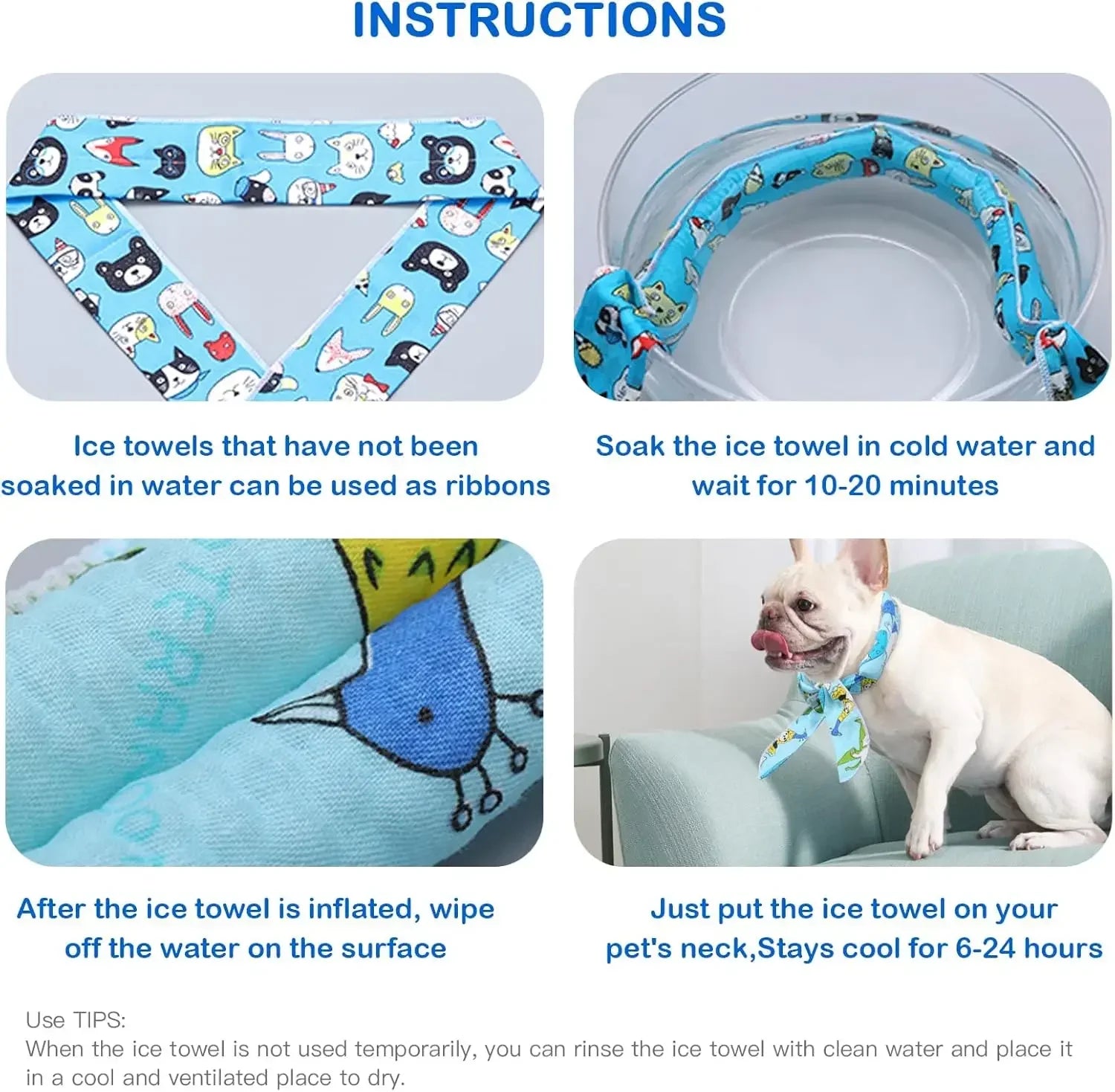 CoolPaws Ice Scarf